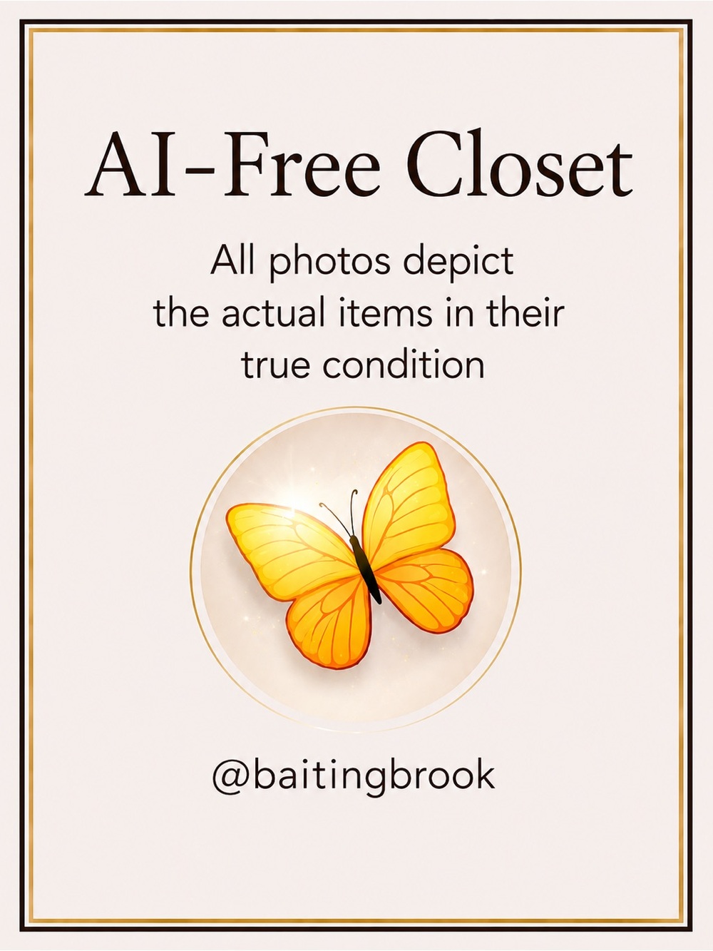 This is an AI-free zone!